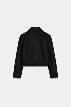 JACKE AUS WOLLMISCHUNG