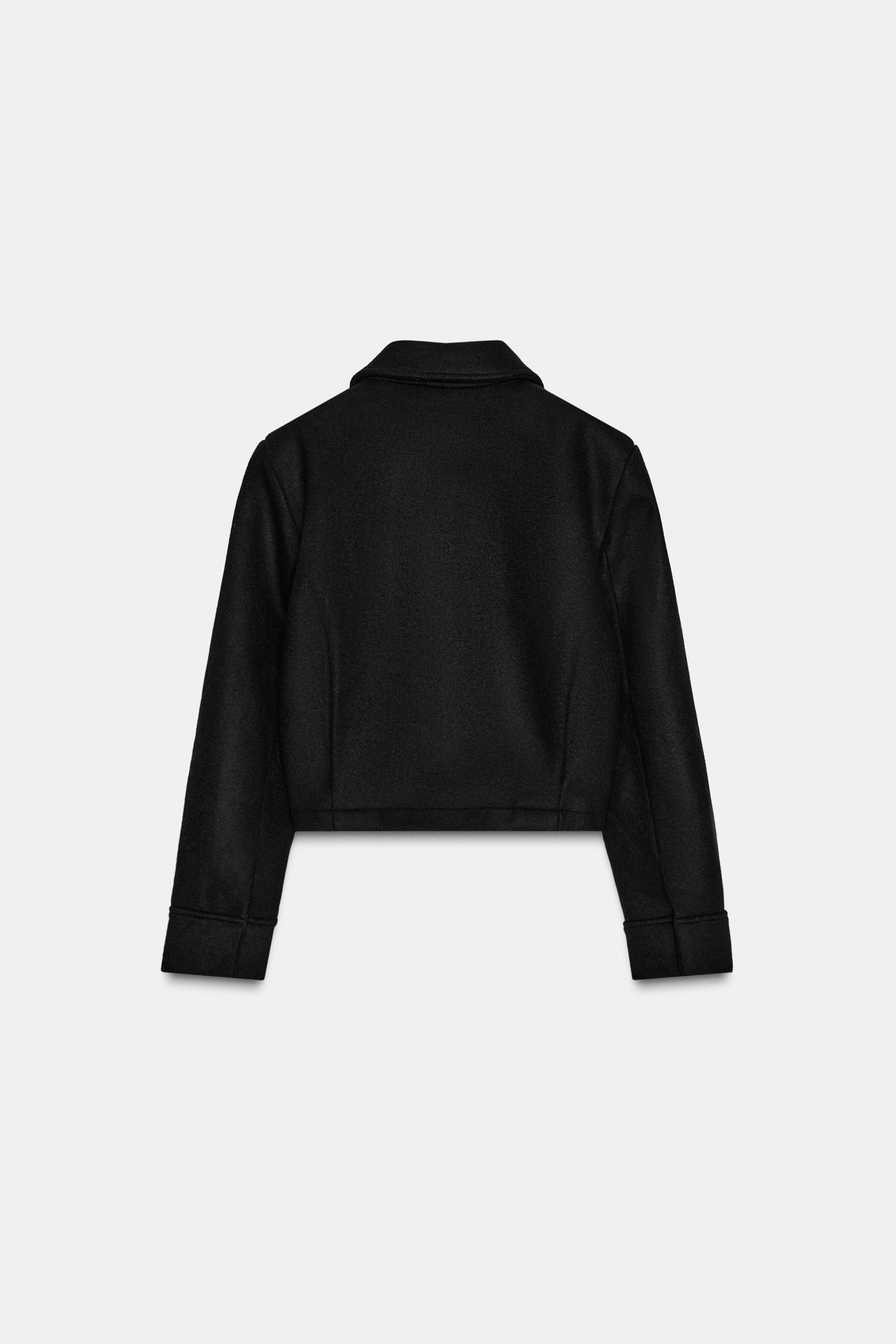 WOOL BLEND JACKET WITH POCKETS - Image 7