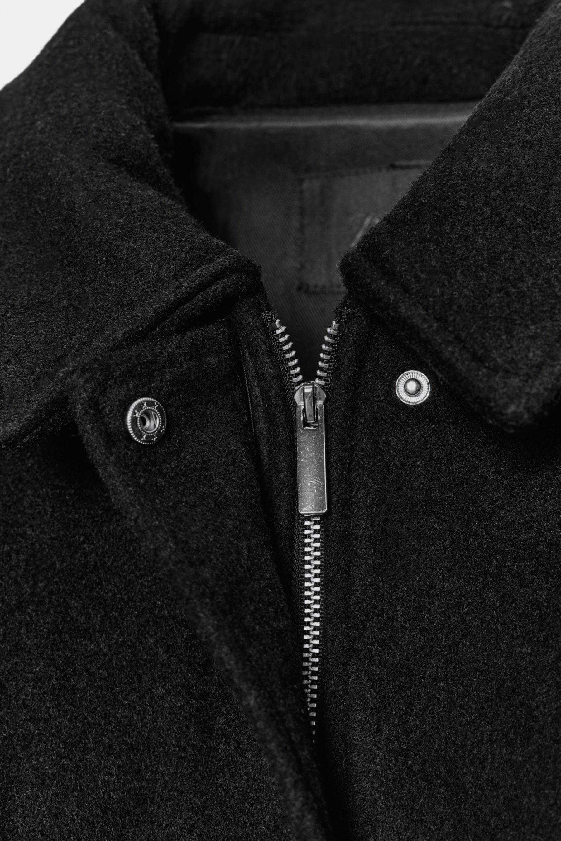 JACKE AUS WOLLMISCHUNG