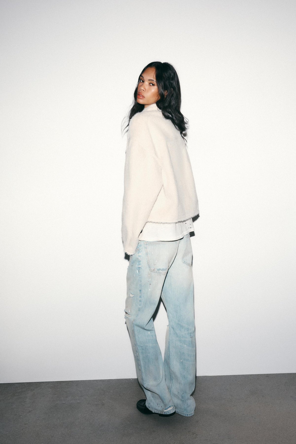 Jeans mit geradem Bein