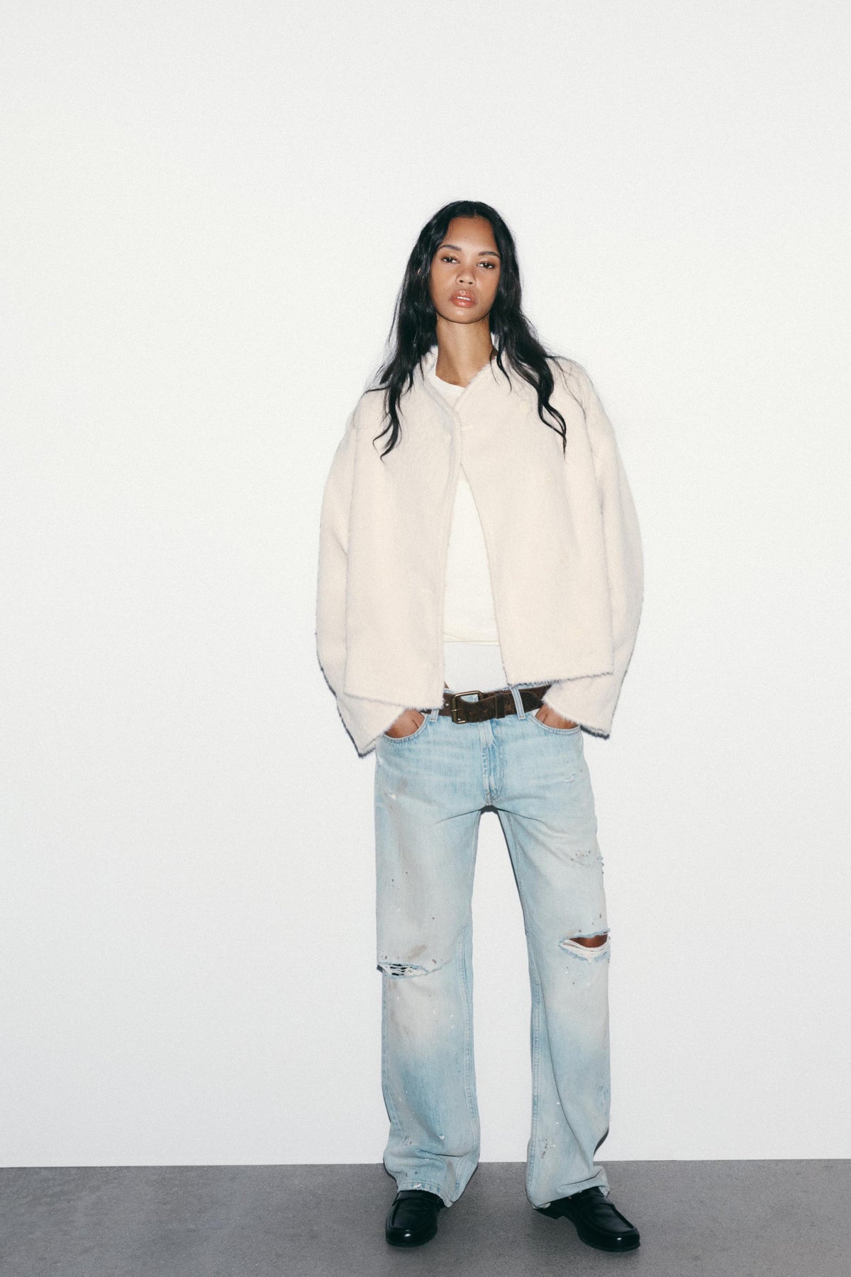 Jeans mit geradem Bein