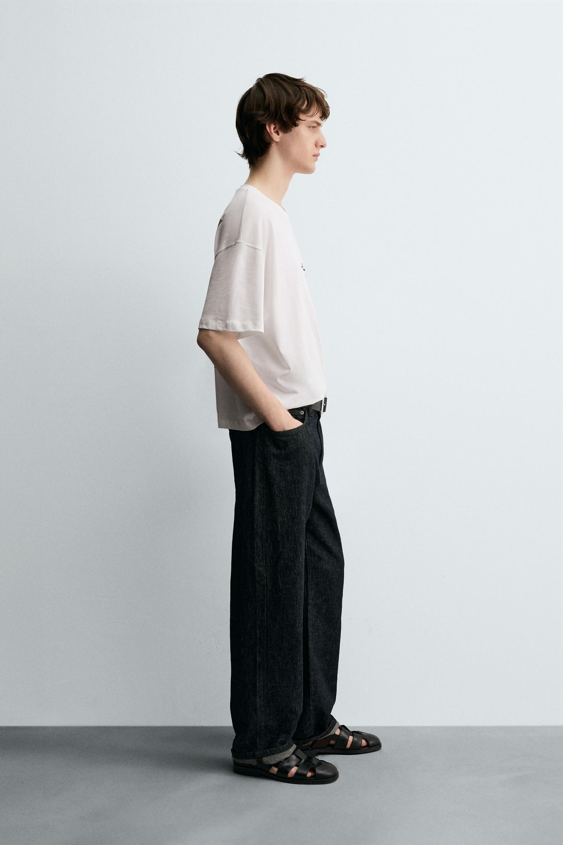 PALM TREE PRINT T-SHIRT - Image 4