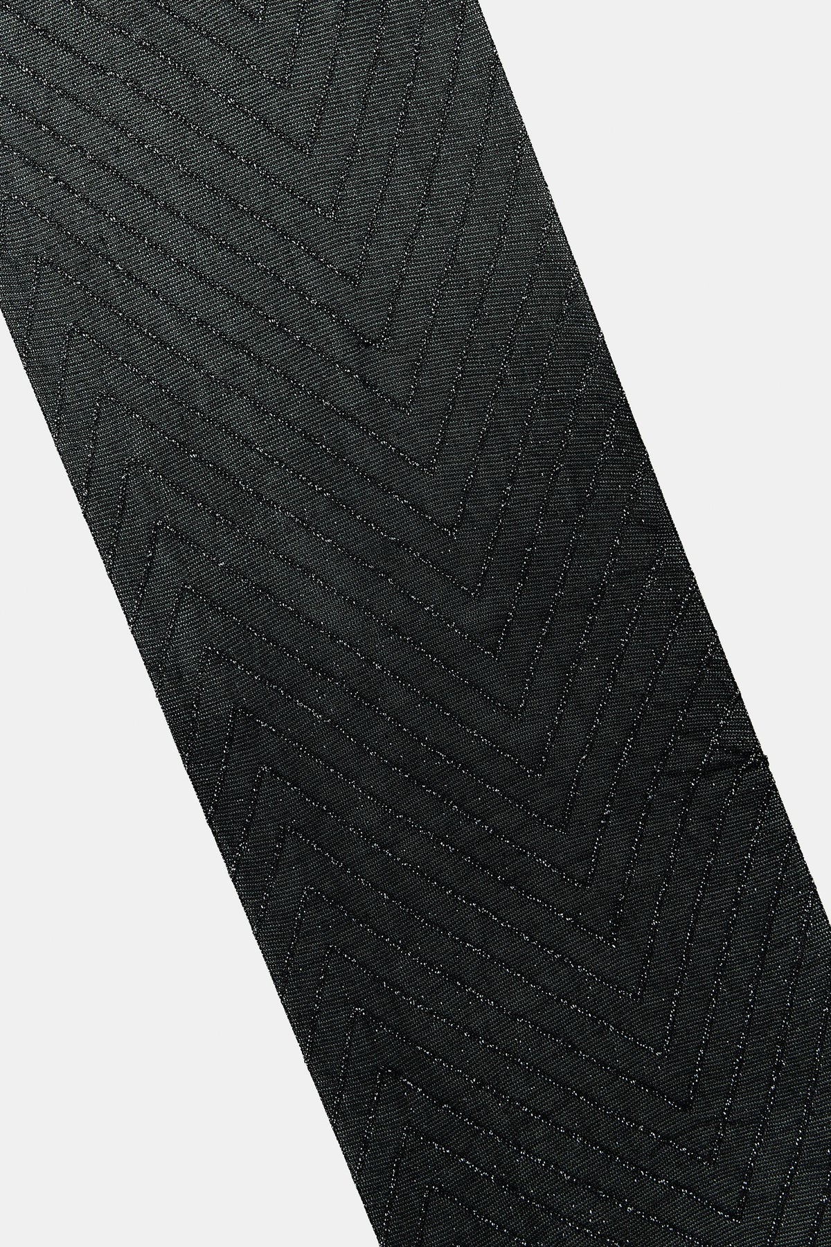 Strumpfhose mit Metallic-Faden