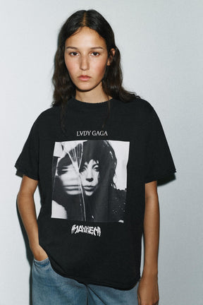 T-Shirt mit Used-Look