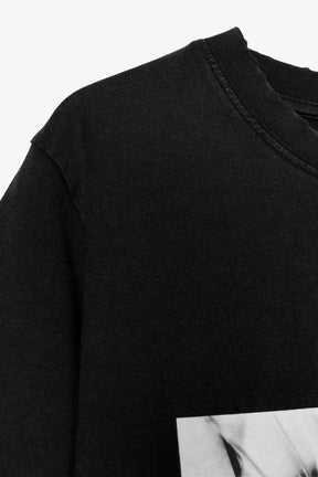 T-Shirt mit Used-Look