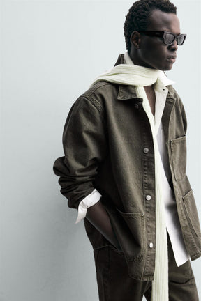 DENIM JACKET WITH POCKETS - Image 5