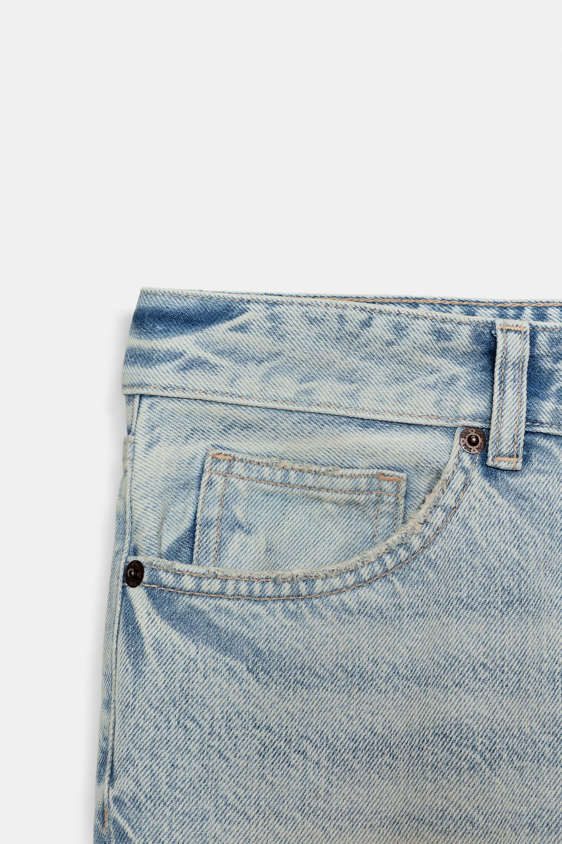 Grinch-Print Low-Rise Jeans