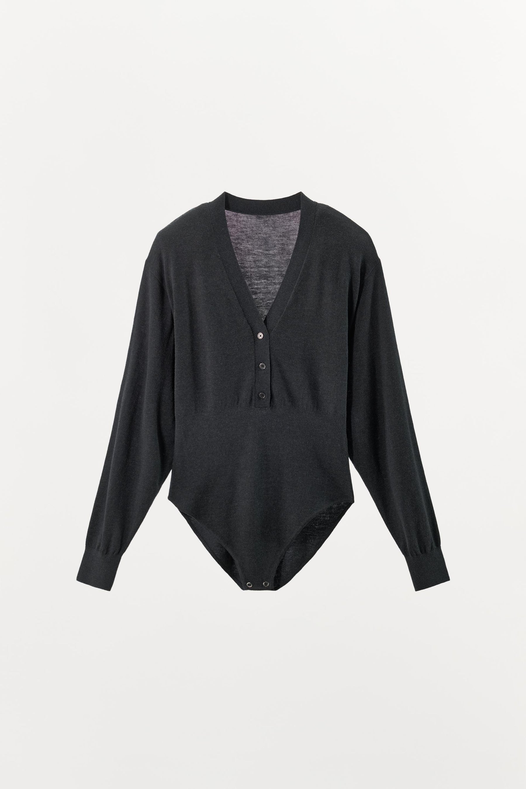 Strickbody mit Polstern