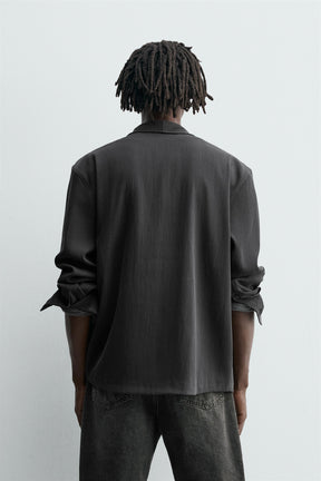 WASHED FLOWING SHIRT - Image 3
