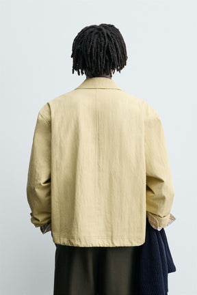 STRUCTURED CROPPED FIT JACKET - Image 3