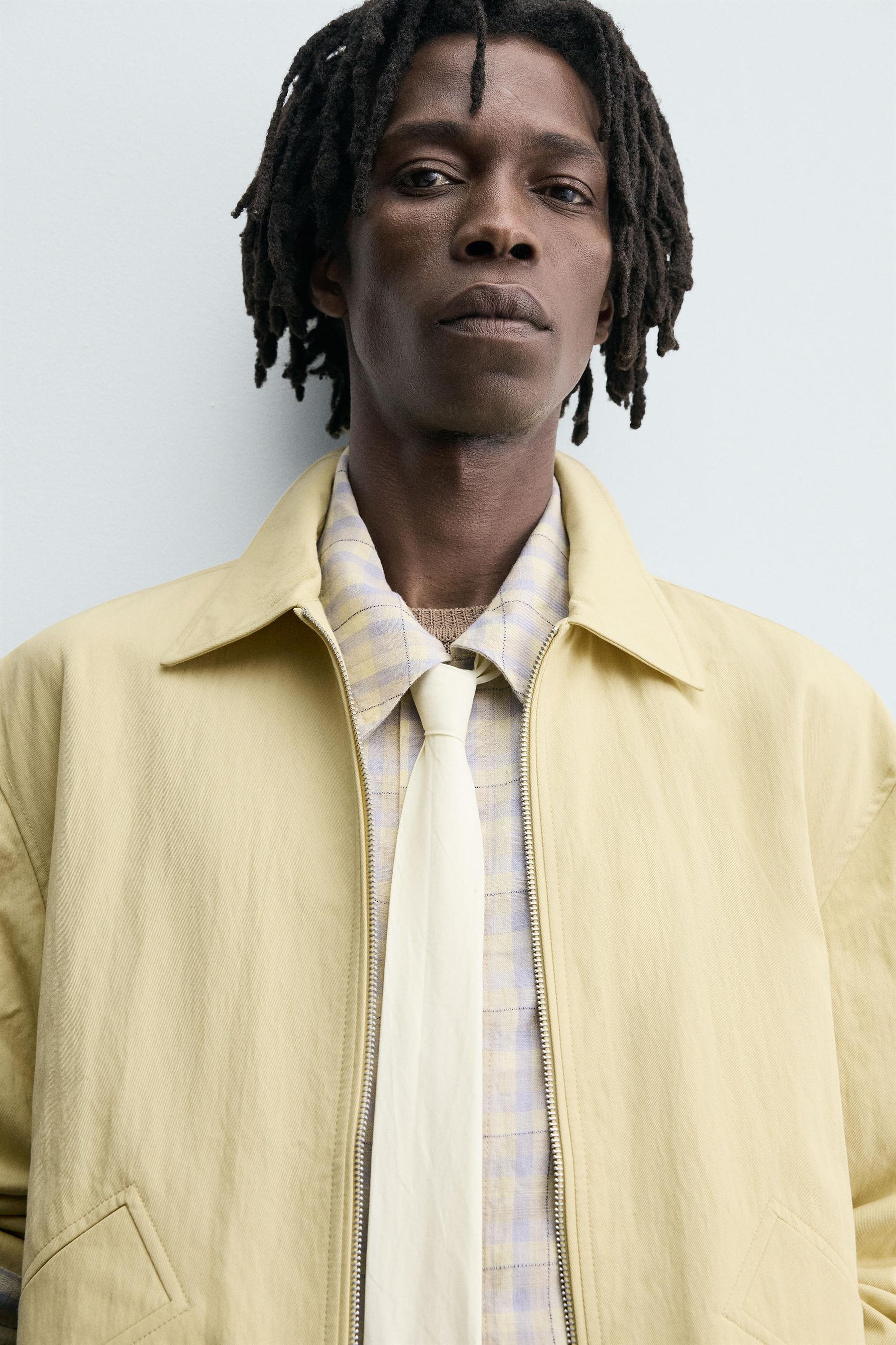 STRUCTURED CROPPED FIT JACKET - Image 5