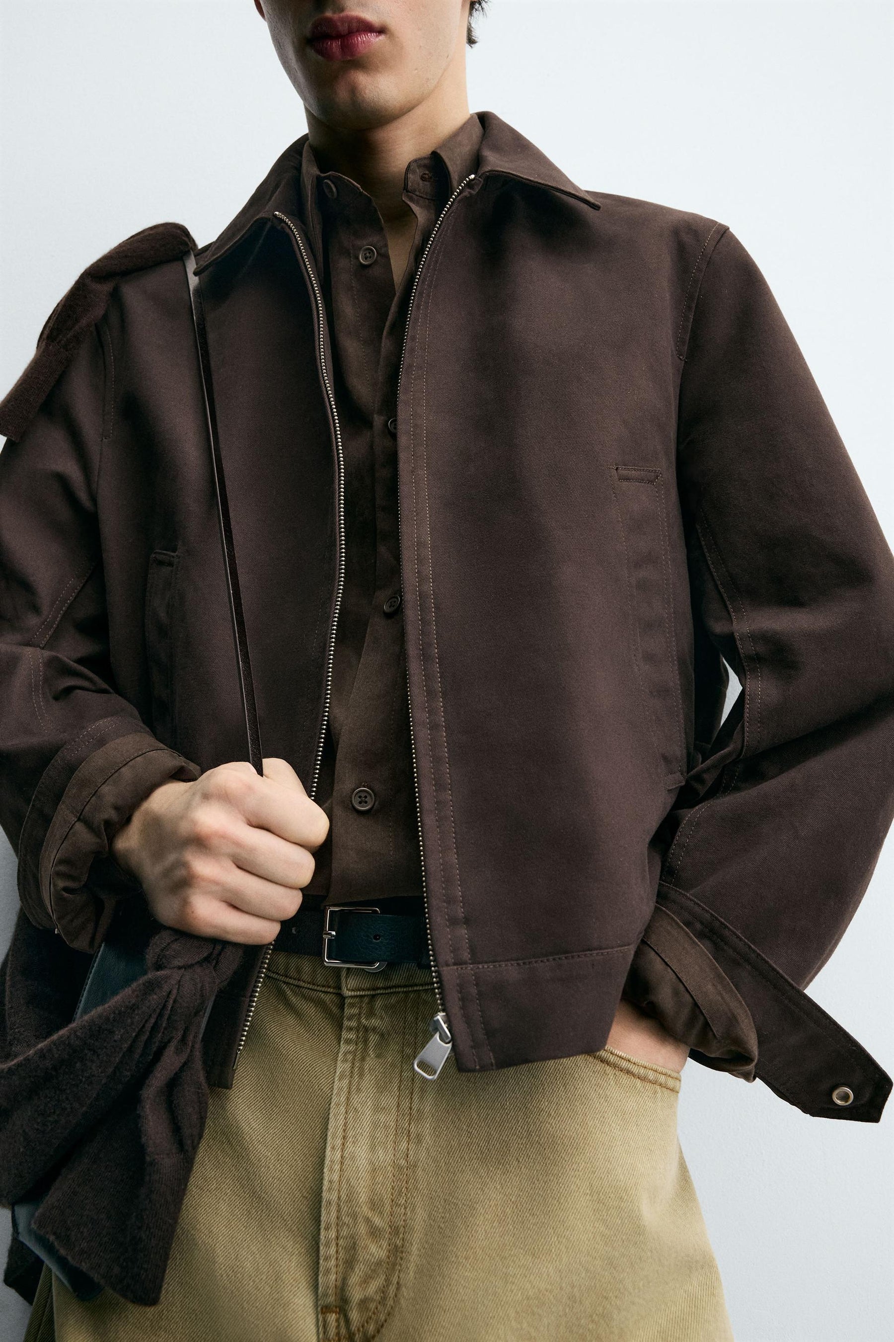 CROPPED FIT JACKET - Image 5