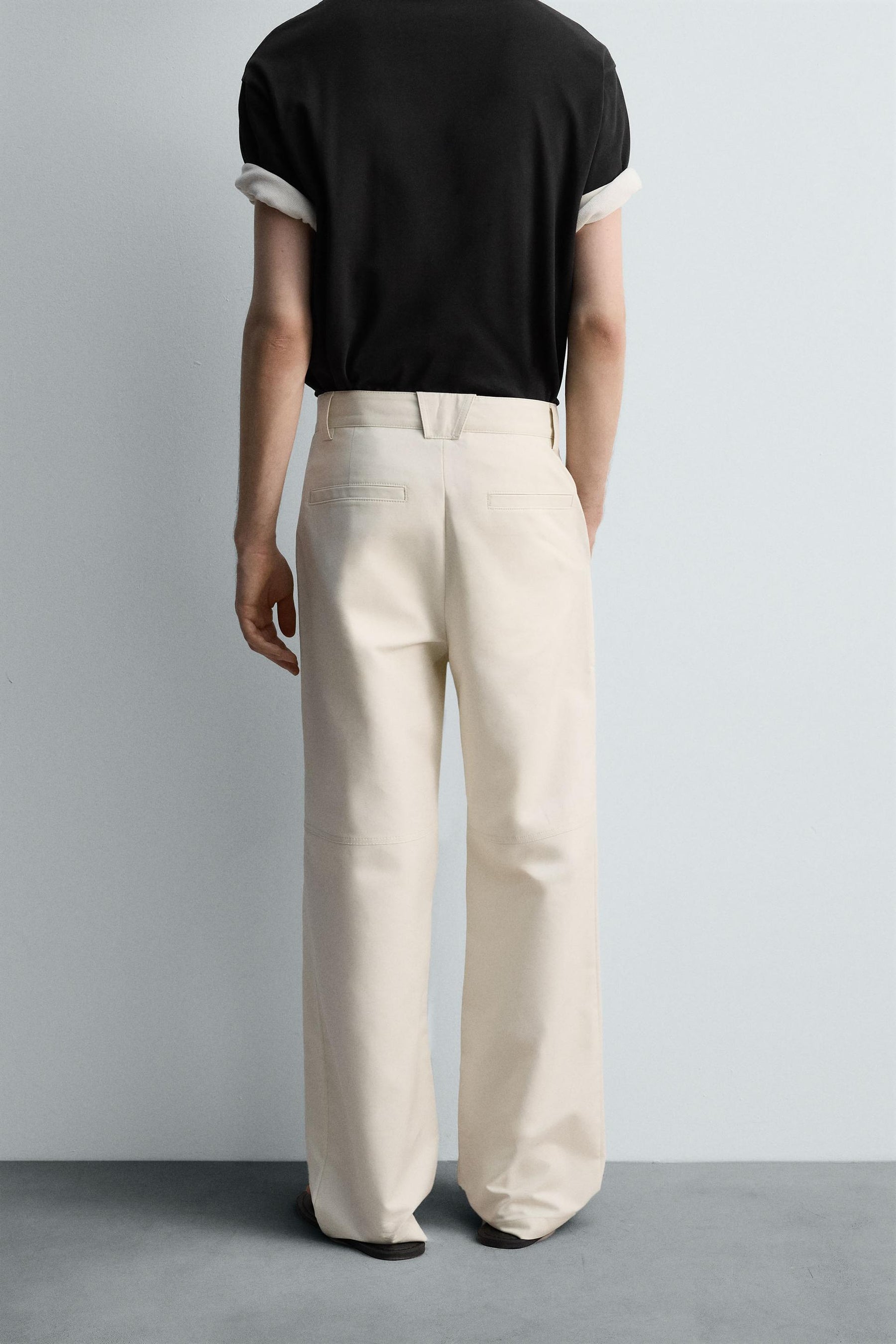 REGULAR FIT TROUSERS WITH POCKETS - Image 3