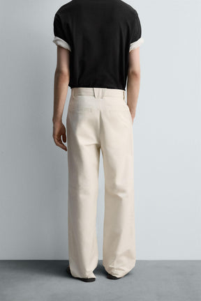 REGULAR FIT TROUSERS WITH POCKETS - Image 3