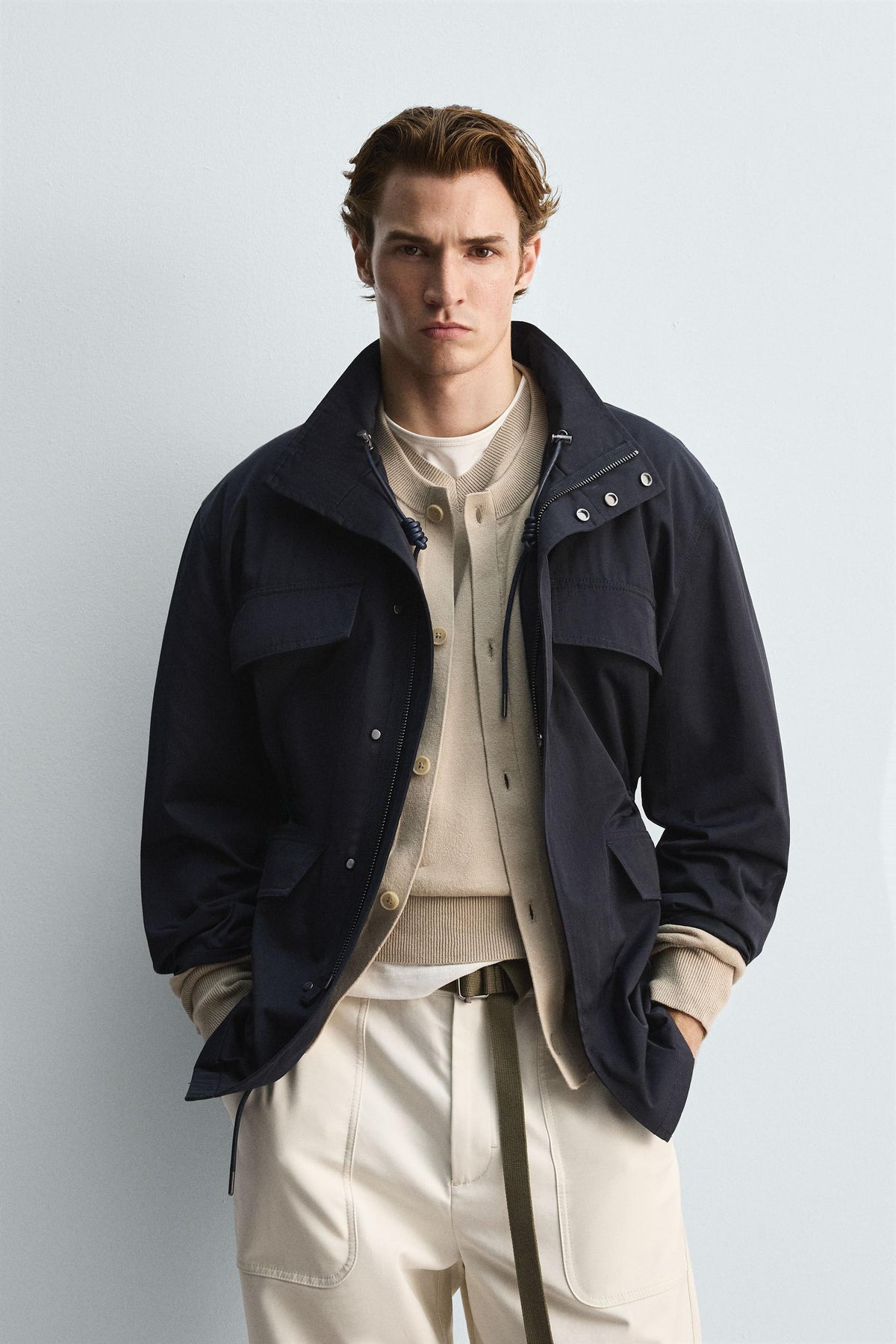TECHNICAL PARKA WITH POCKETS - Image 2