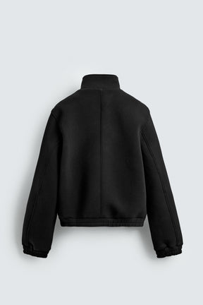 NEOPRENE-EFFECT BOXY FIT JACKET - Image 6
