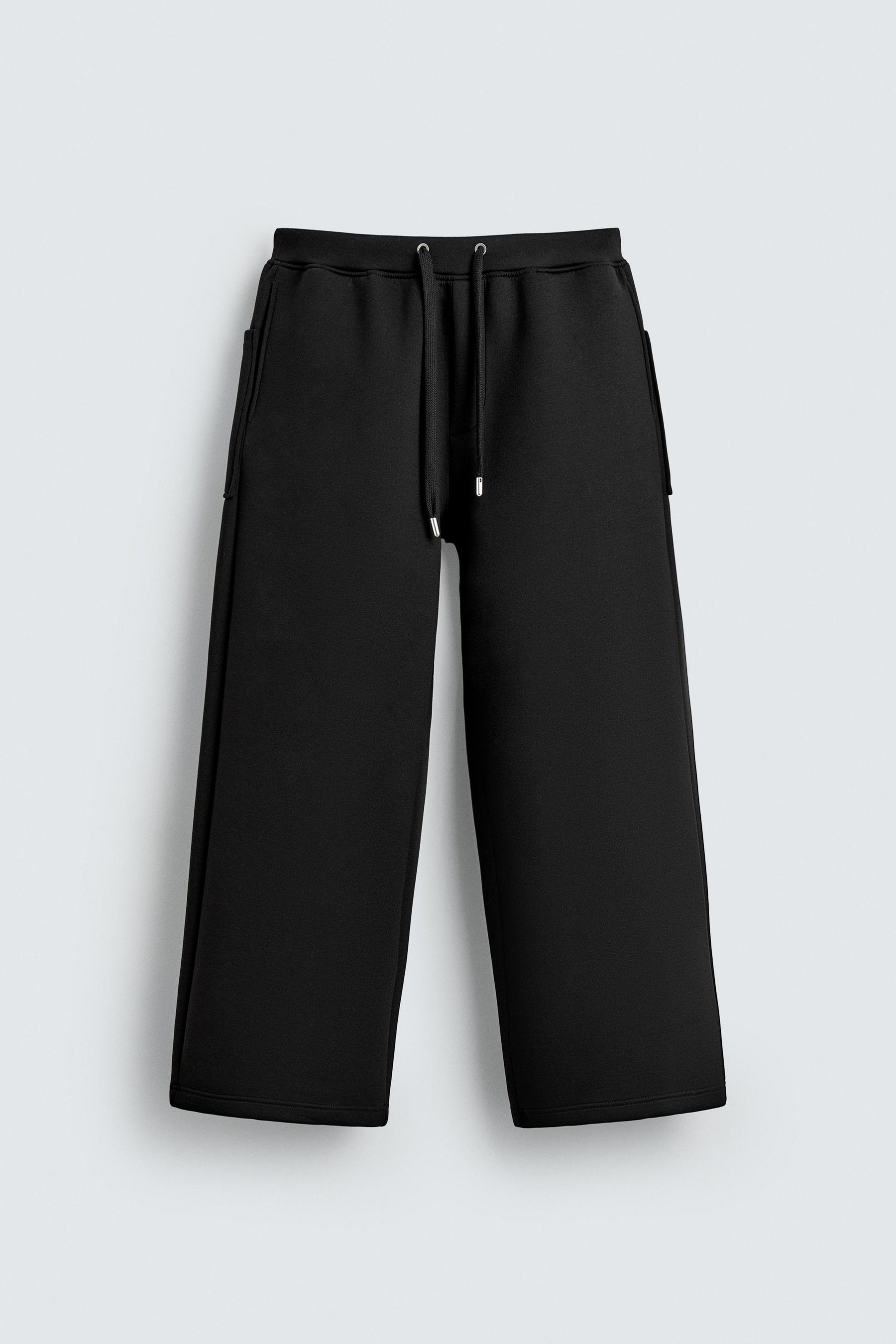 Wide Neoprene Trousers