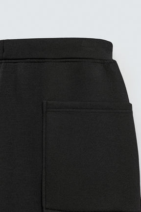 Wide Neoprene Trousers