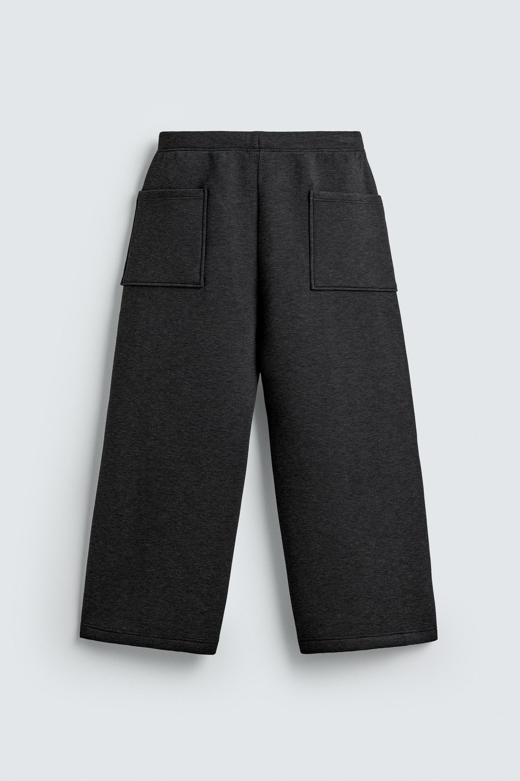 Wide Neoprene Trousers