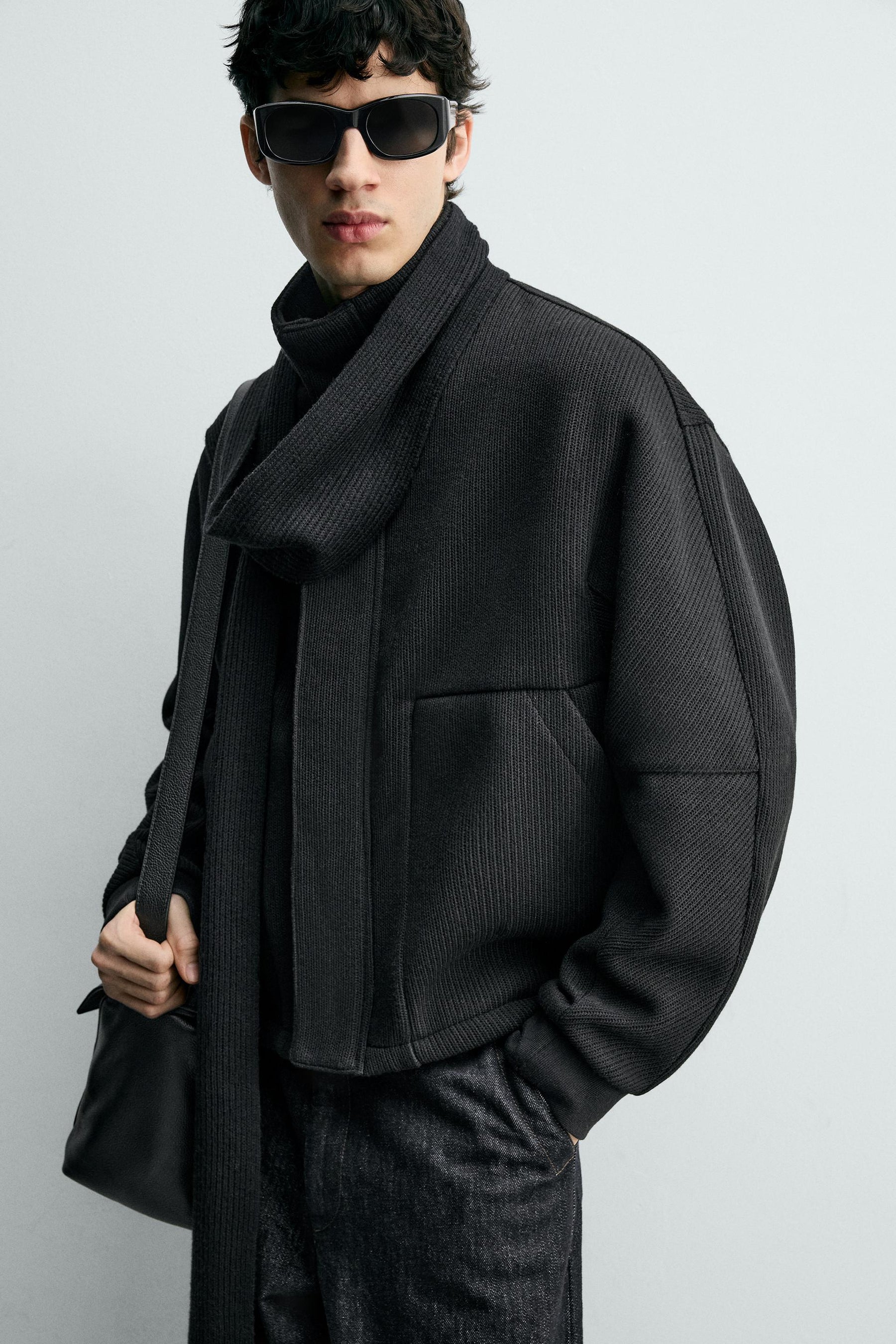 RIBBED BOXY FIT JACKET - Image 5