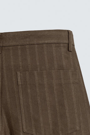 BALLOON FIT STRIPED JACQUARD TROUSERS - Image 10