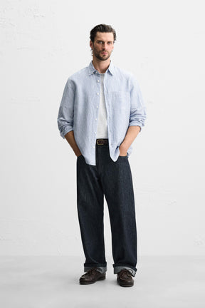 COTTON - LINEN SHIRT - Image 1
