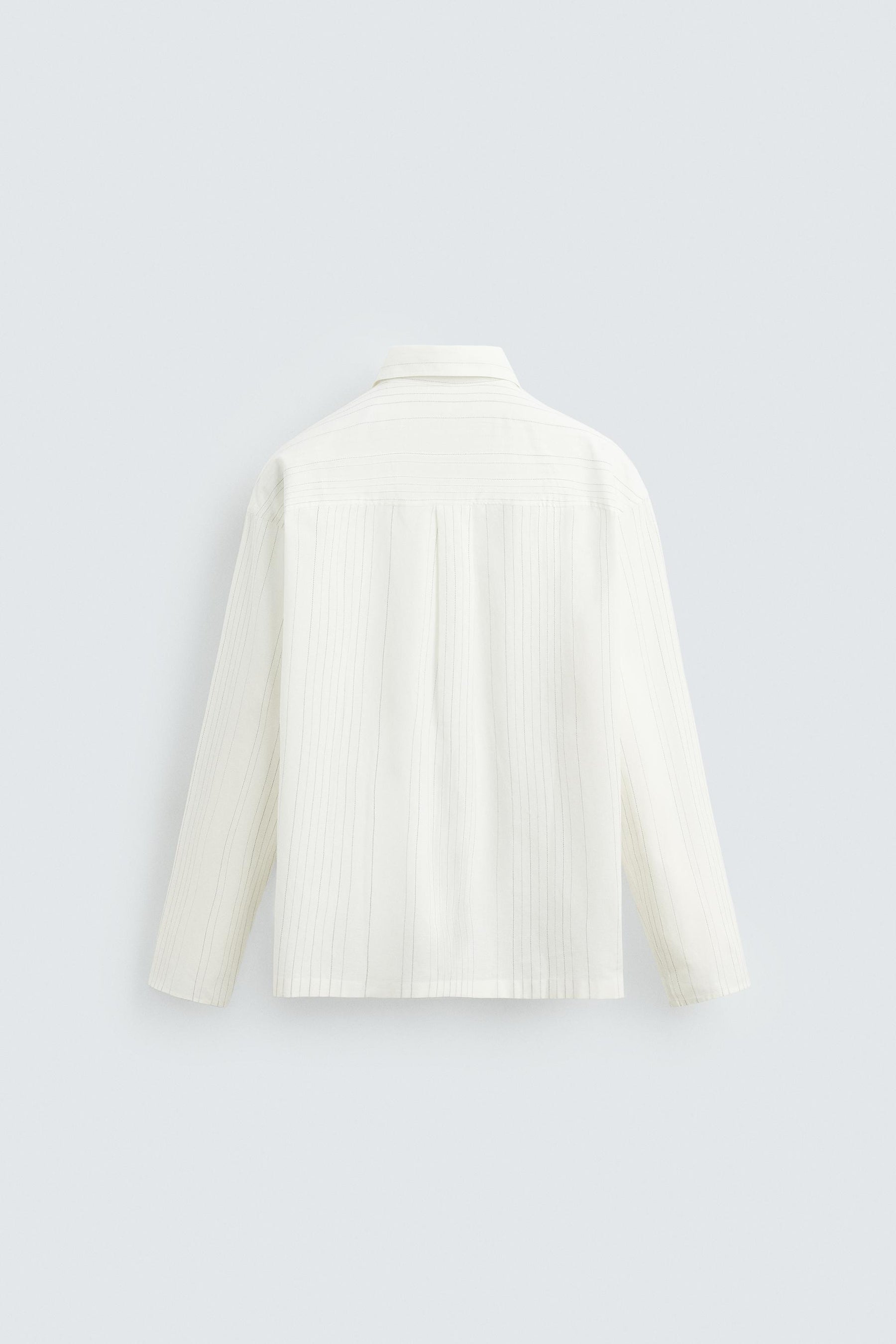 STRIPED TEXTURED SHIRT - Image 8