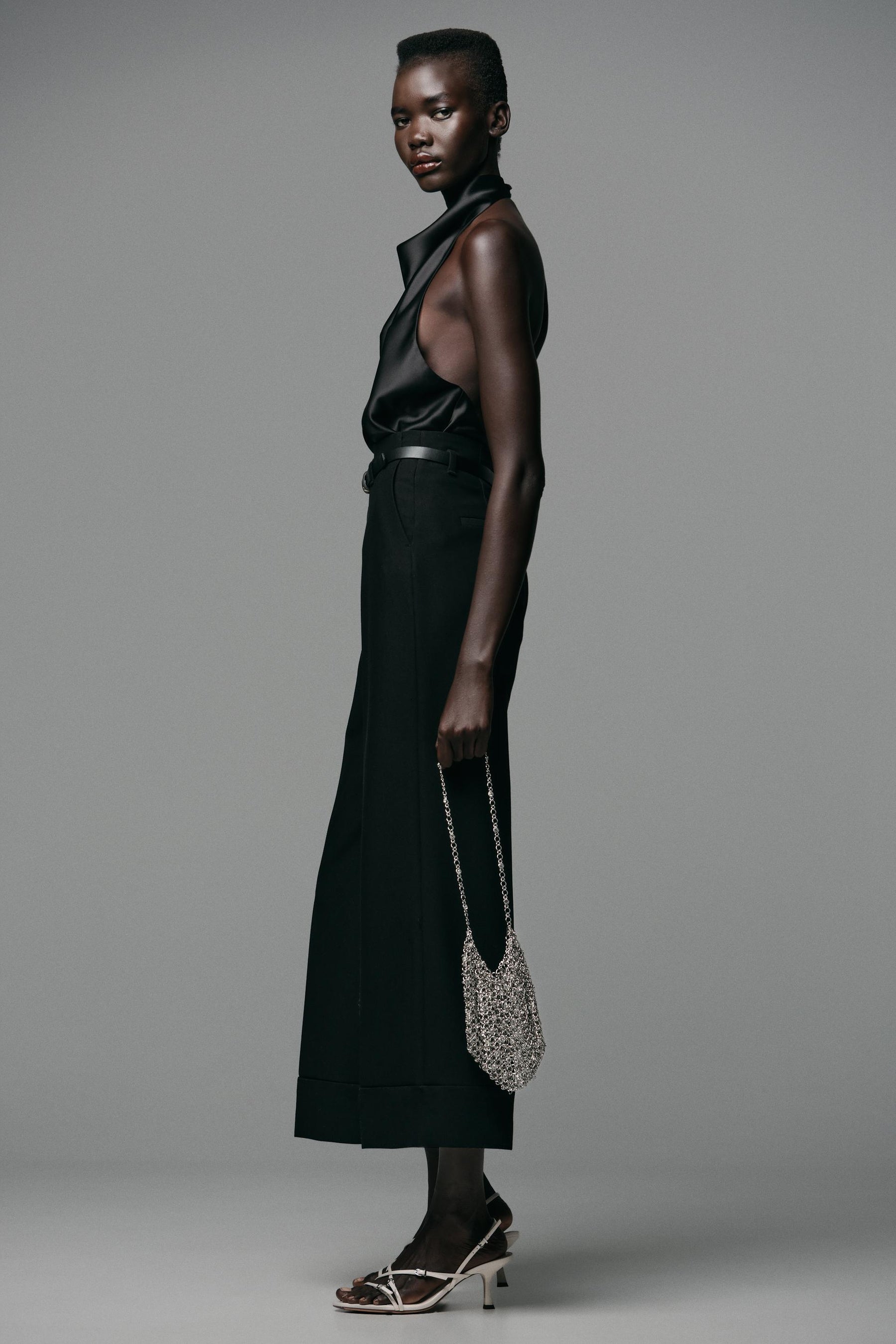 Hosen mit umgeschlagenem Saum