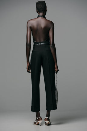 Hosen mit umgeschlagenem Saum