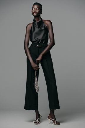 Hosen mit umgeschlagenem Saum