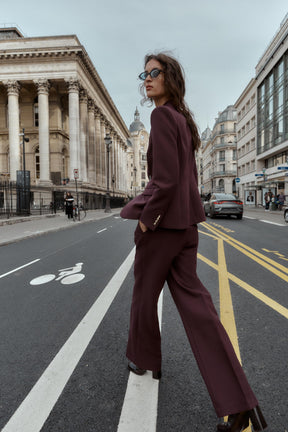 Hose mit geradem Bein