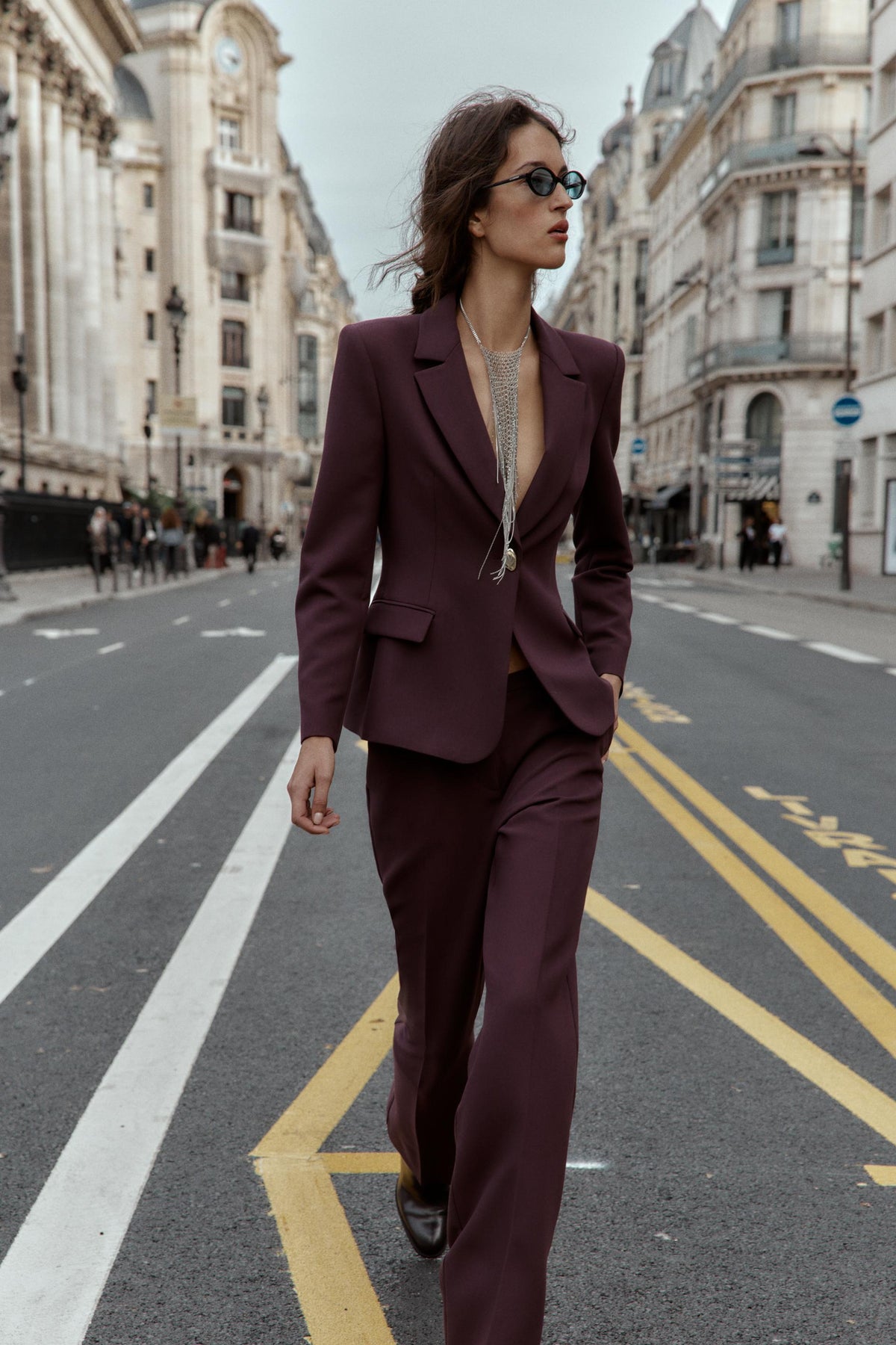 Hose mit geradem Bein