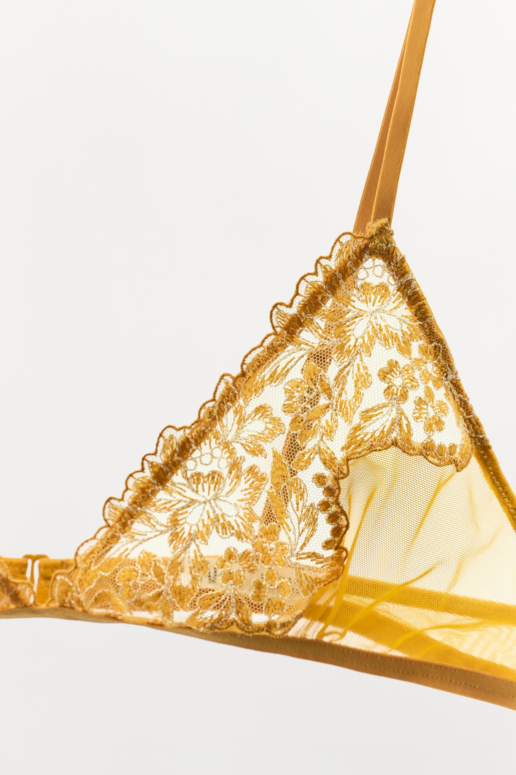 Dreieckiges Spitzen-Bralette