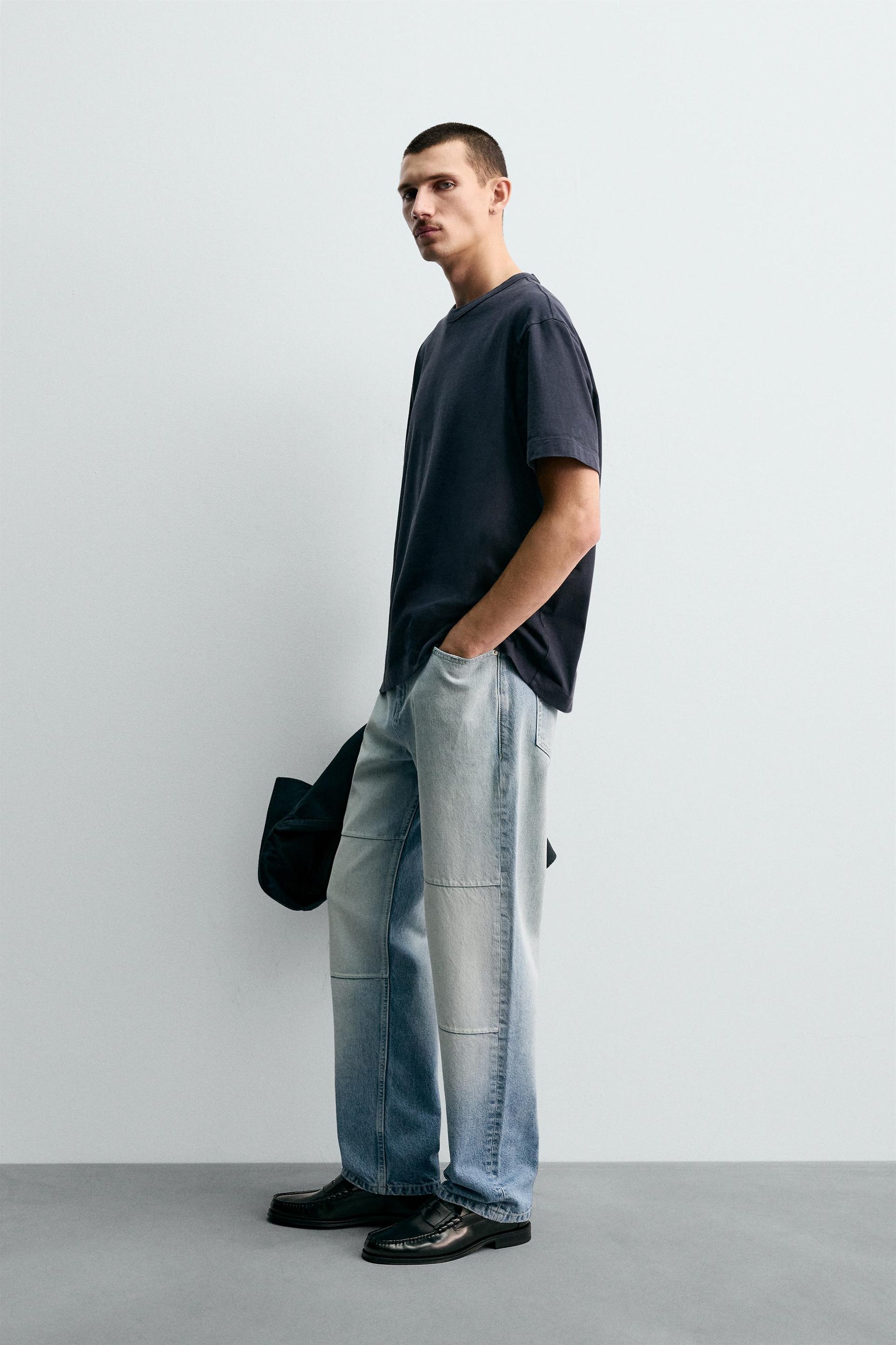 RELAXED FIT T-SHIRT WITH BINDING - Image 4