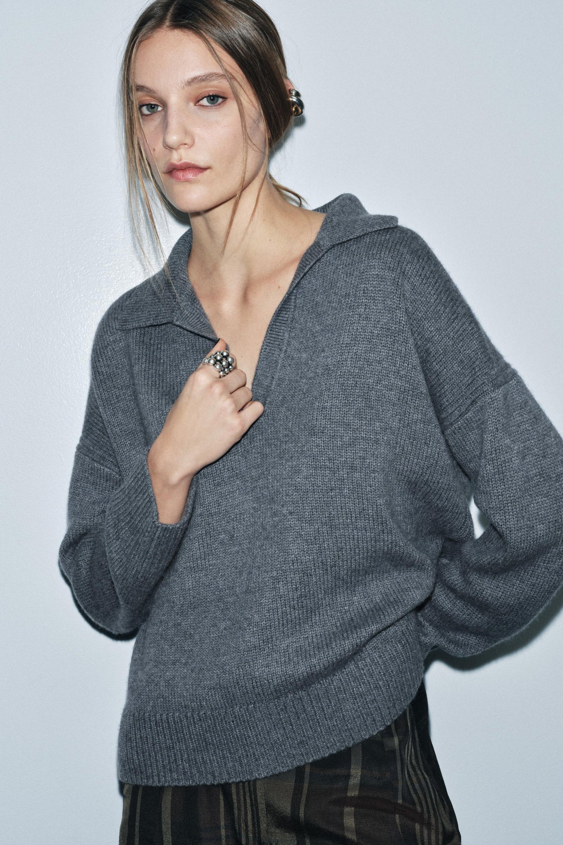 Woll-Kaschmir-Pullover