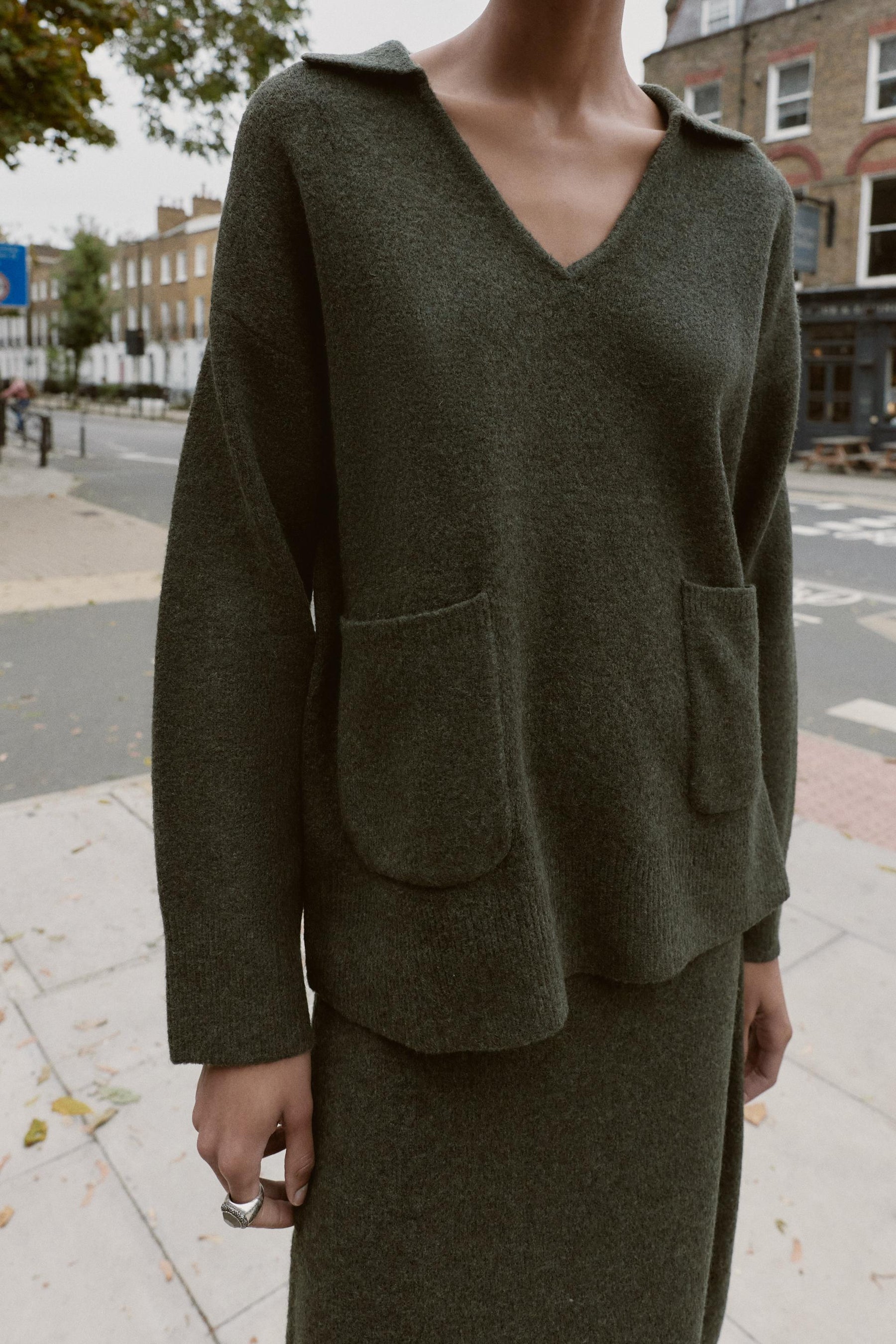 Weicher Strickpullover