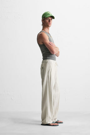 RELAXED FIT JACQUARD TROUSERS - Image 4