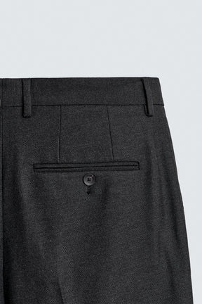 Pleated Regular Trousers