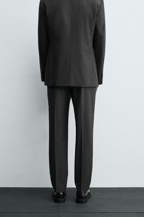 CHECK SUIT TROUSERS - Image 3