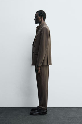 SLIM FIT SUIT TROUSERS - Image 4