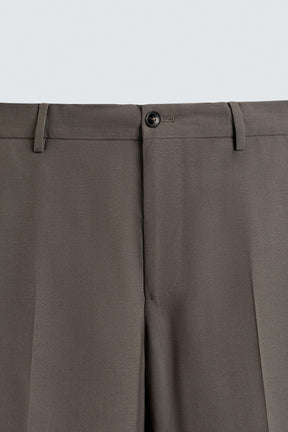 SLIM FIT SUIT TROUSERS - Image 7