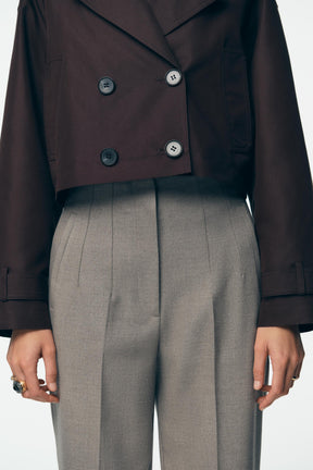 Hochtaillierte Hosen