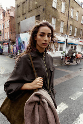 SAFARI JACKET WITH DRAWSTRING - Image 2