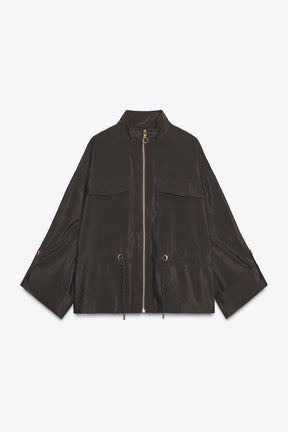 SAFARI JACKET WITH DRAWSTRING - Image 7