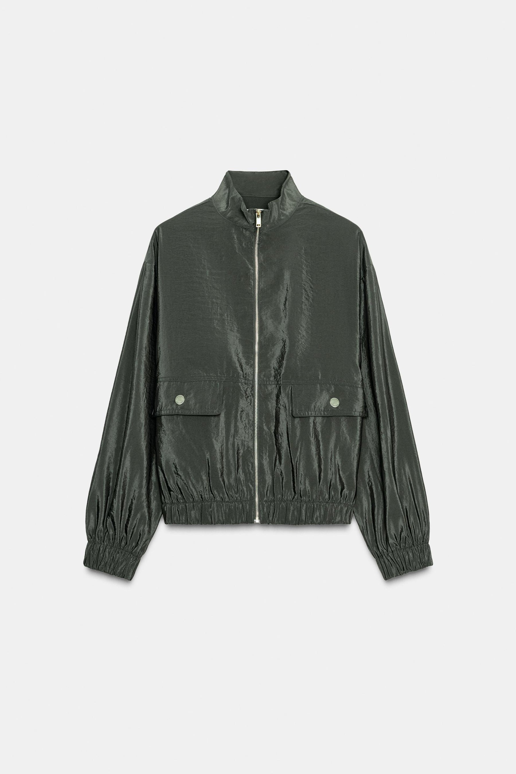 HIGH-NECK BOMBER JACKET - Image 5