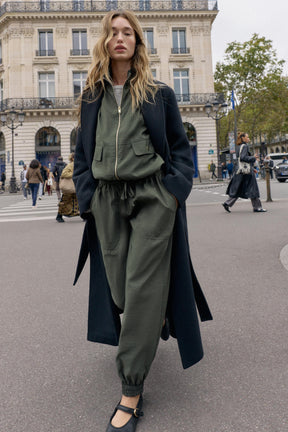 HIGH-NECK BOMBER JACKET - Image 1