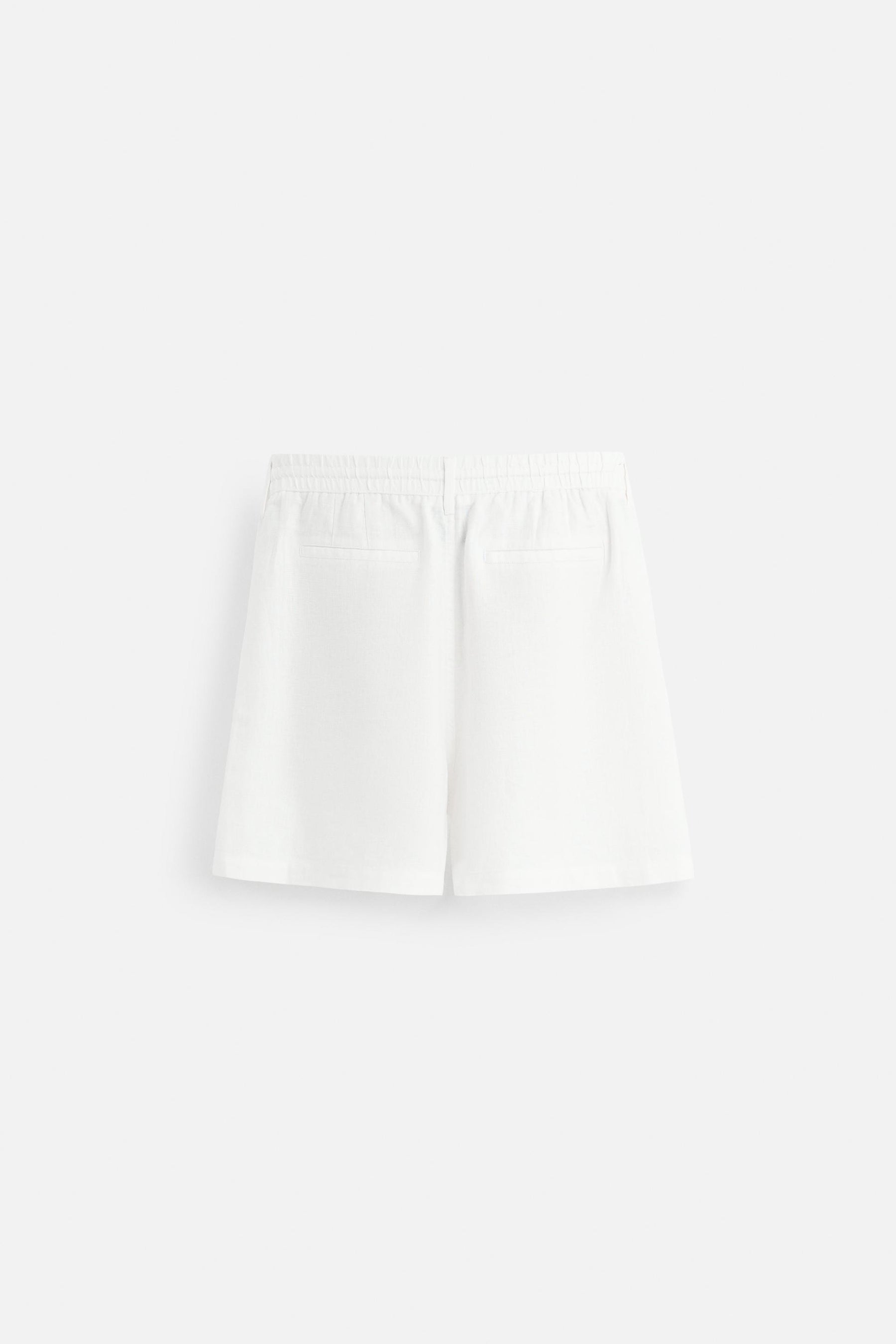100% LINEN BERMUDA SHORTS - Image 7