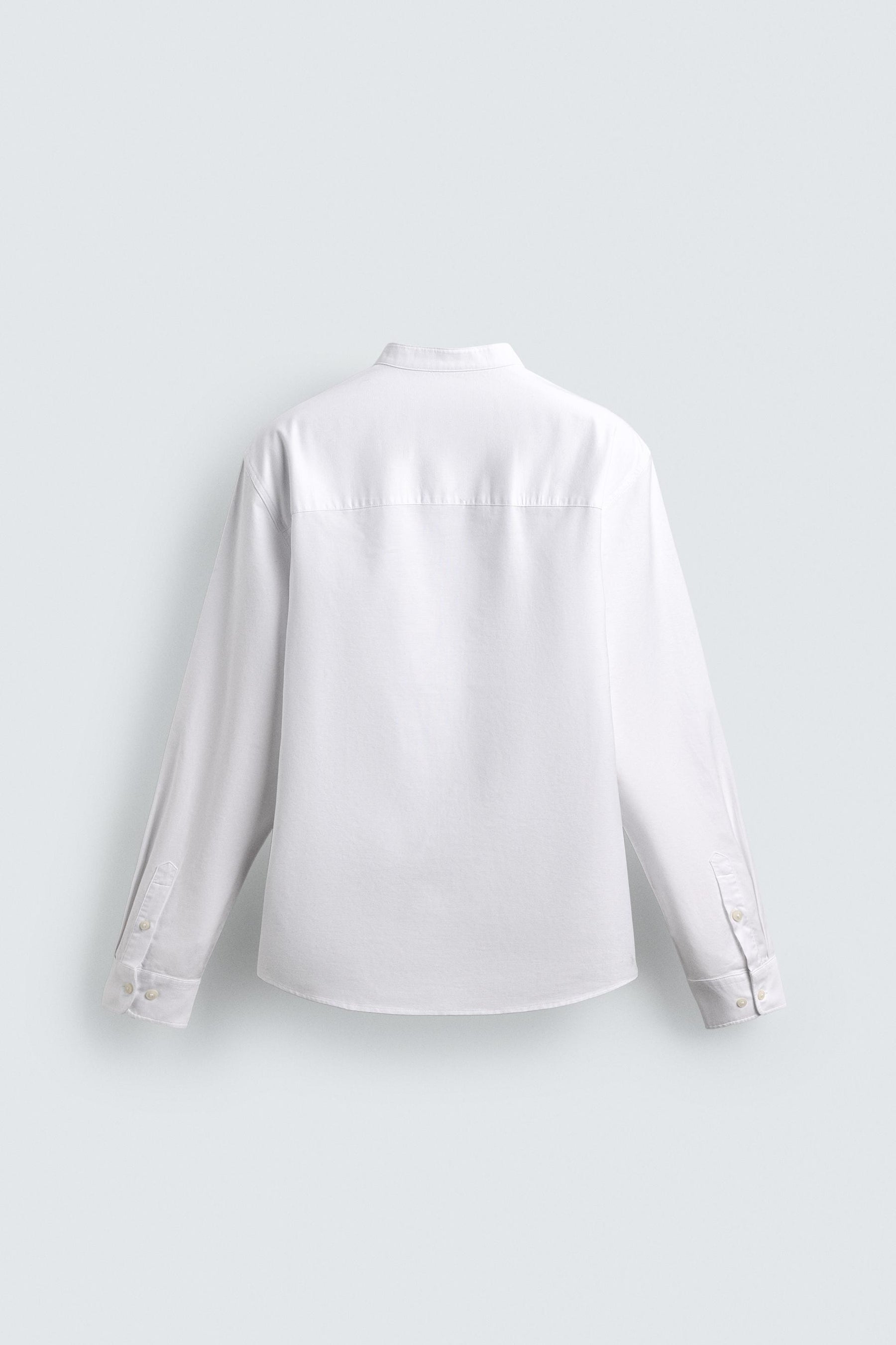 OXFORD SHIRT WITH STAND-UP COLLAR - Image 7