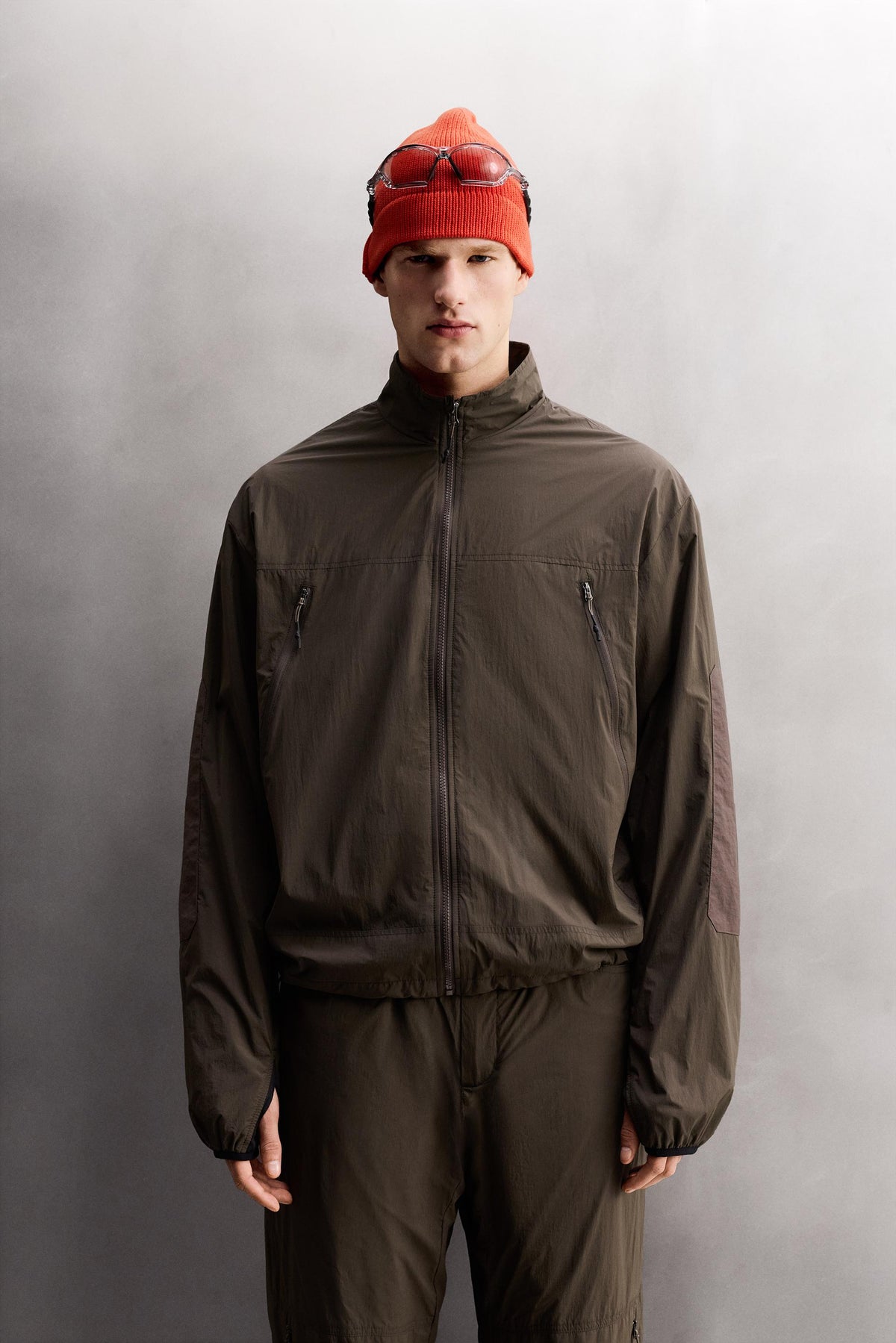 TECHNICAL JACKET WITH CONTRAST LINING - Image 2