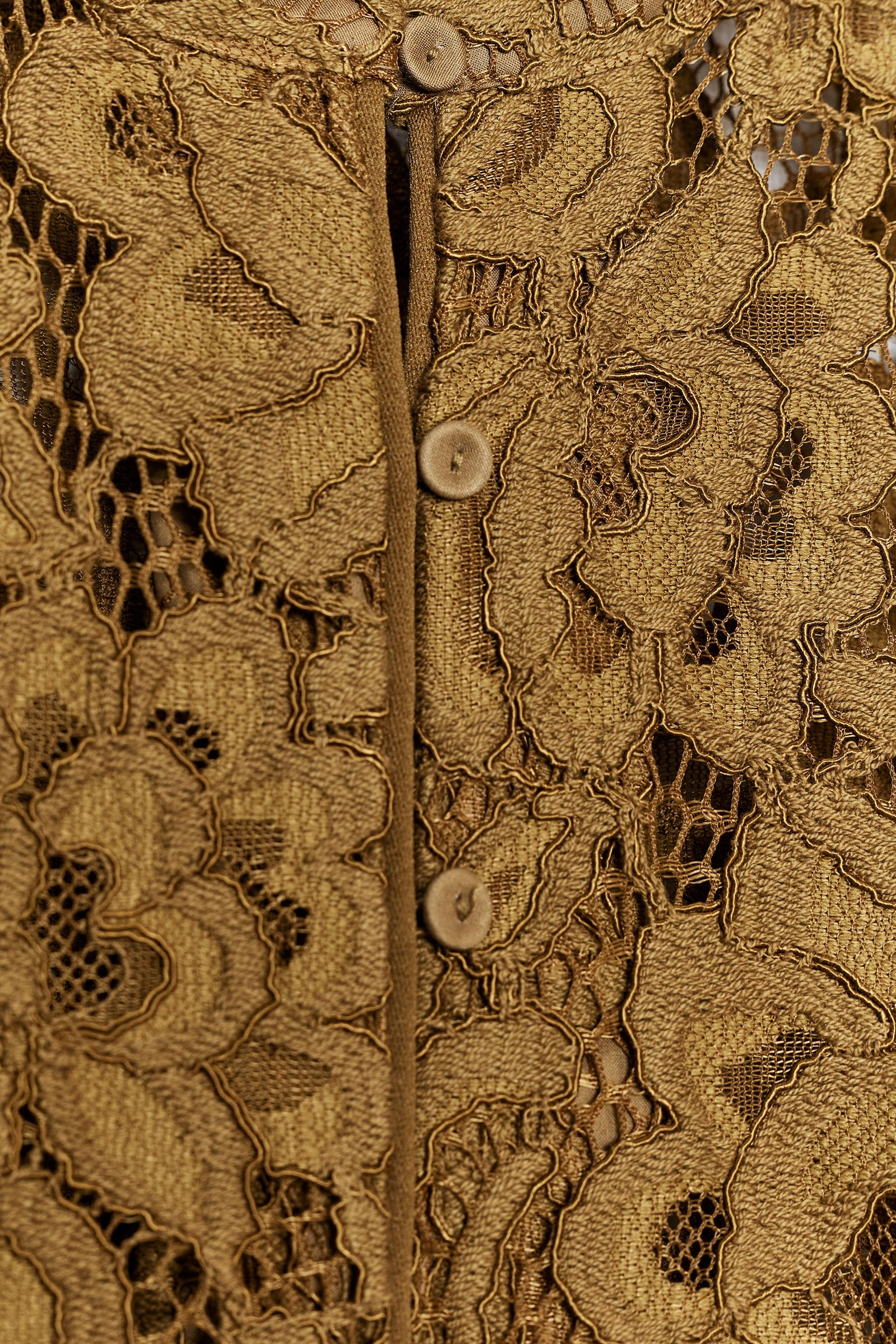 ZW COLLECTION LACE JACKET WITH PUFF SLEEVES - Image 6